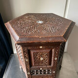 Antique Ottoman Turkish octagonal table
