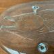 Large Vintage Glass Plate in the Shape of a Swedish Fish by Pukeberg Glass