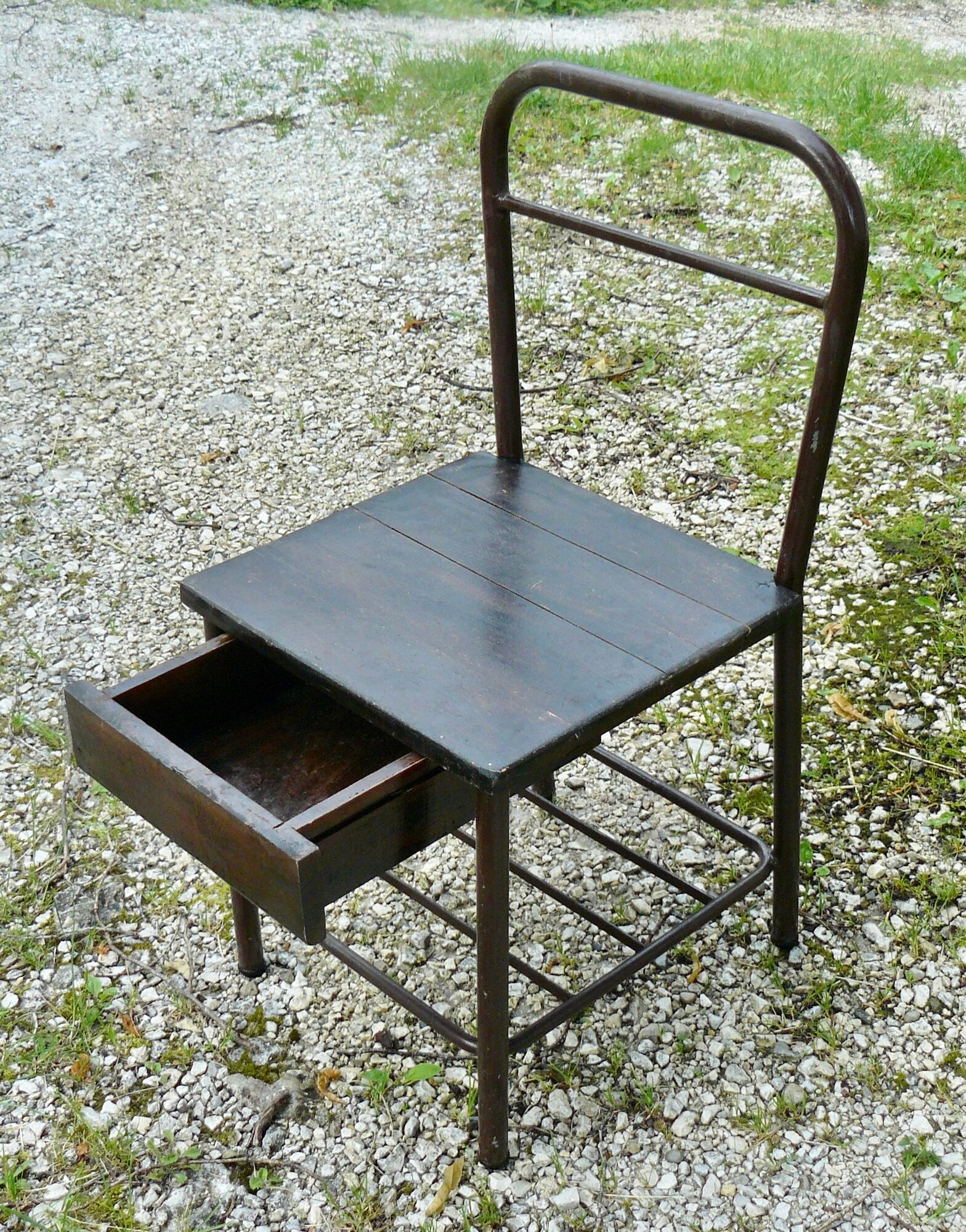 Drawer chair Vintage 1950