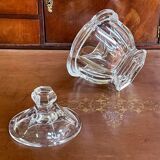 Baccarat crystal jam jar