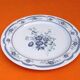 6 Dinner plates / 1 Serving dish Floral decoration