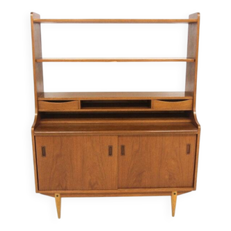 Scandinavian teak secretary desk, Sweden, 1960