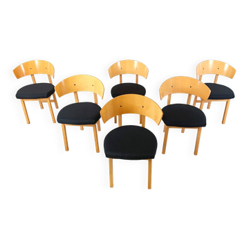 Vintage Ikea dining chairs by Niels Gammelgaard, 1990s