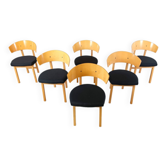 Vintage Ikea dining chairs by Niels Gammelgaard, 1990s