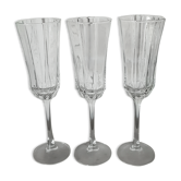Set of 3 champagne flutes Octime Luminarc