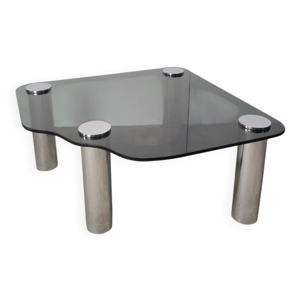 Table basse vintage forme libre