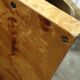 Buffet low elm magnifying glass circa 70