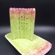 Asparagus dish in bubble
