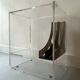 Plexiglass designer bookcase, Les Invisibles Marais International 70's