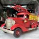 Vintage metal fire truck