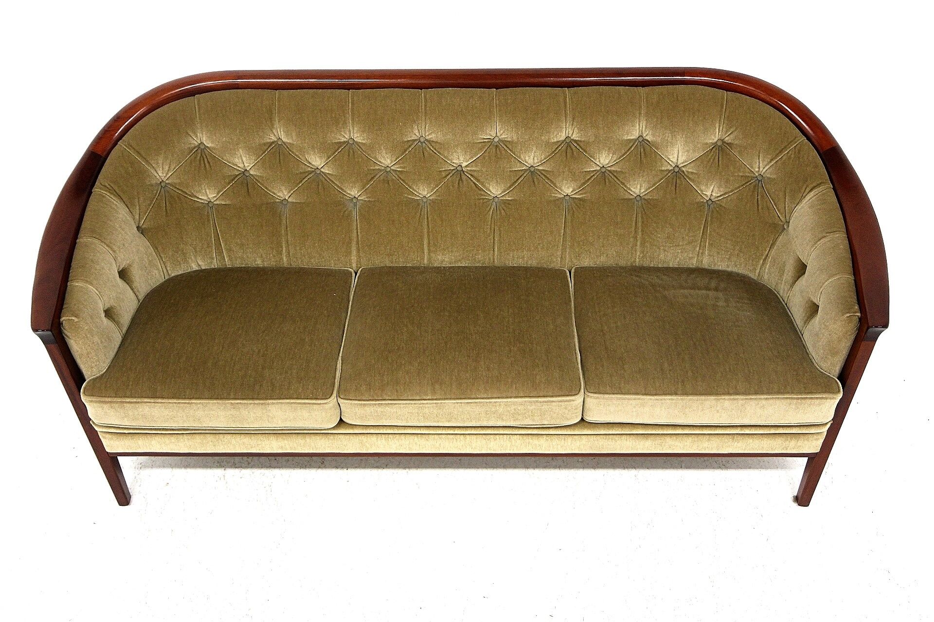 Velvet sofa, Bröderna Anderssons, Industrier i Ekenässjön ABs, Sweden, 1960