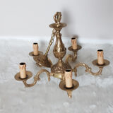 Lustre ancien en bronze