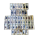 Batch of insects included under resin