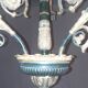 Restoration bronze chandelier