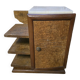 Chevet style art deco en loupe d'orme