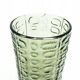 Modernist vase, green glass, Ząbkowice, Poland, 1970s