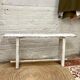 Wooden bench