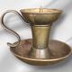 Pair of bronze candlesticks