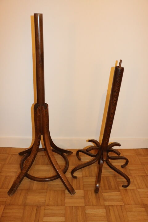 Coat rack parrot Baumann single dark beech b