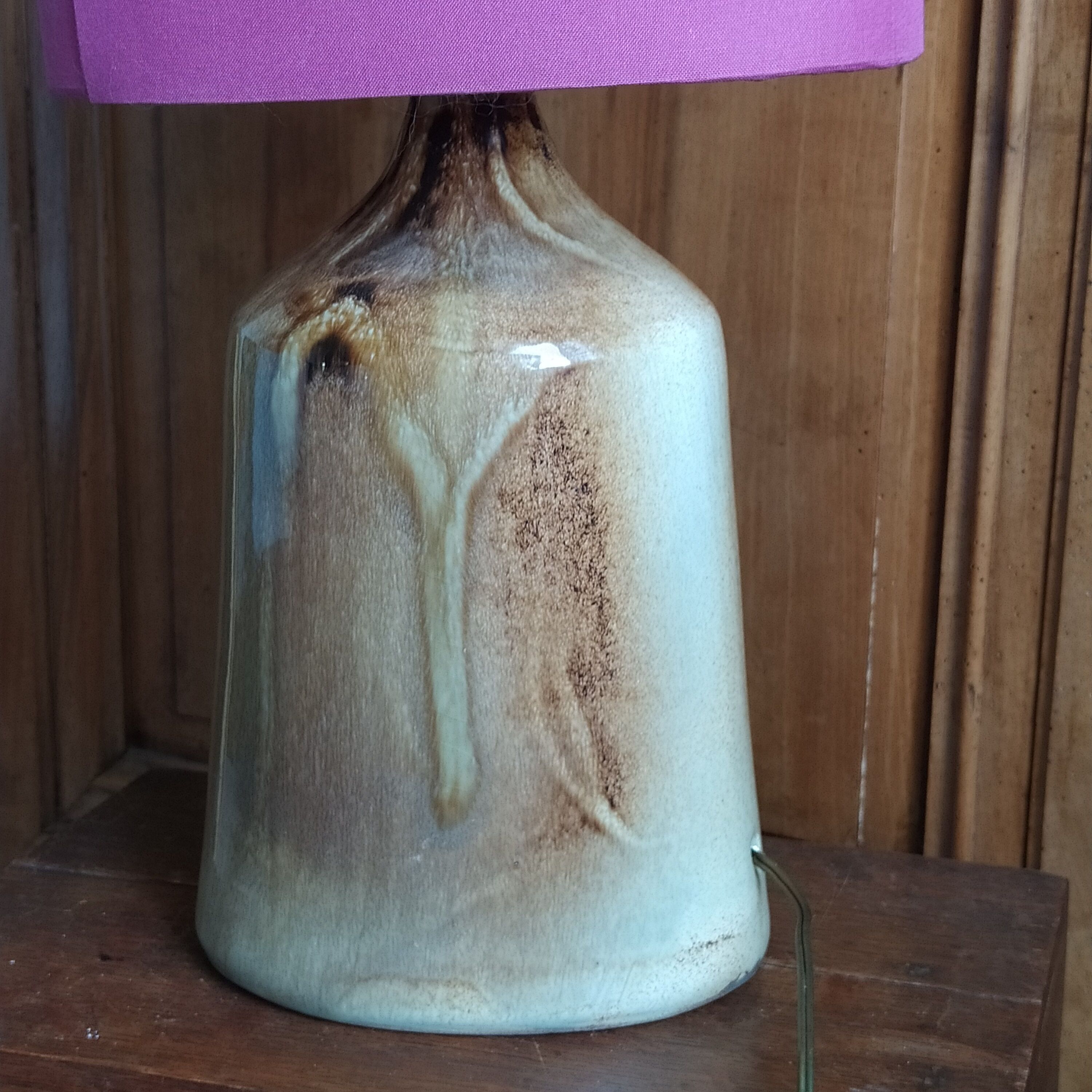 Ceramic lamp from the 1970s
