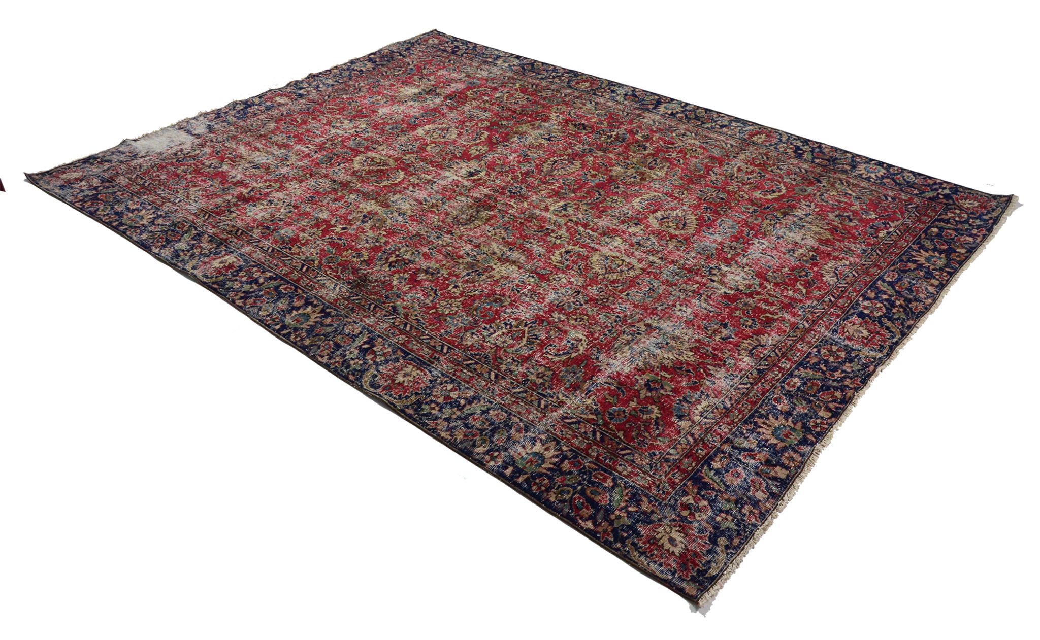 Tapis vintage anatolien fait main 336 cm x 246 cm