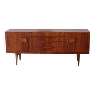 Scandinavian teak buffet 1960 – Restored Beautility sideboard