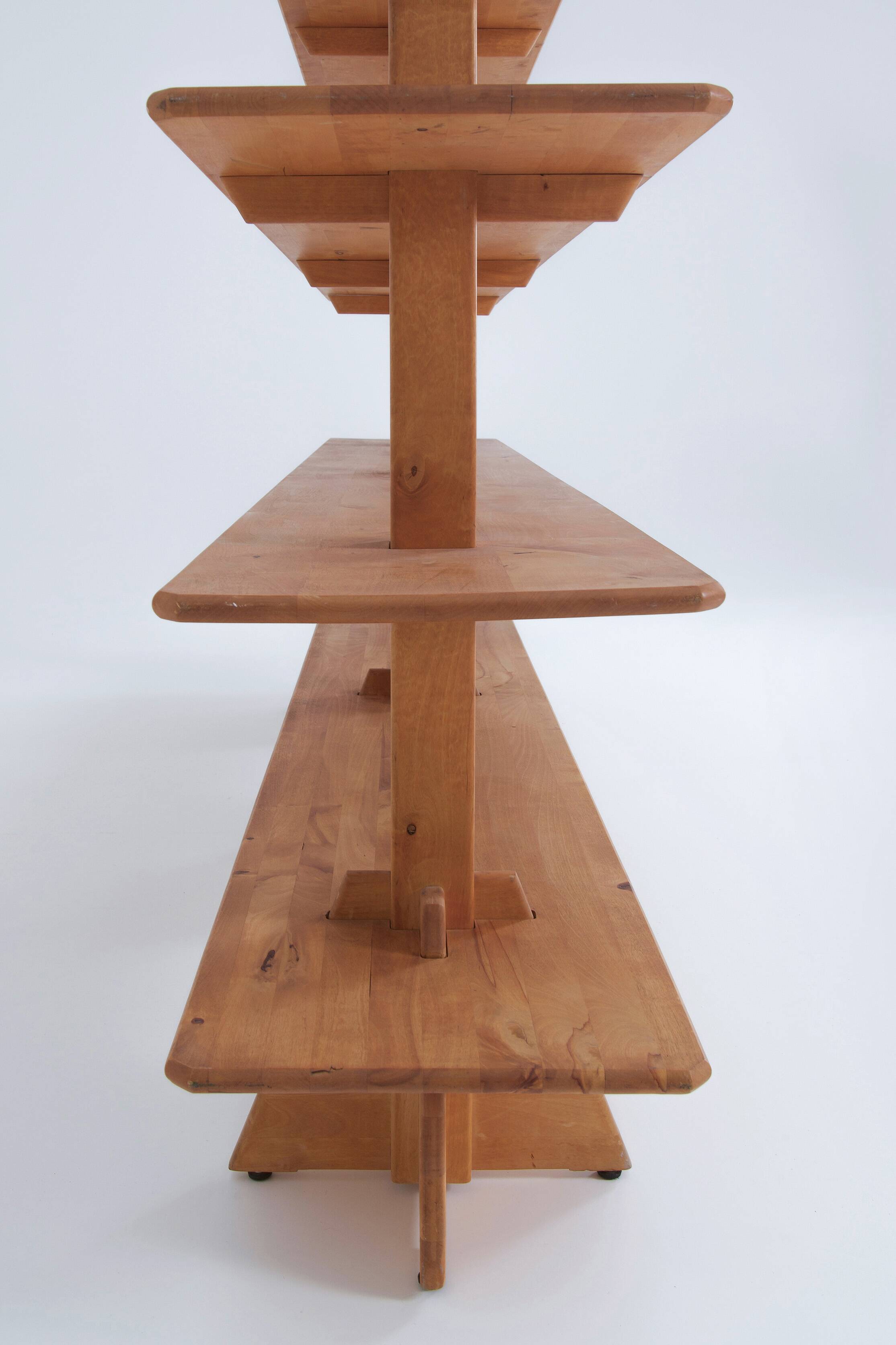 Rare free-standing bookshelf