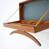 1960s Adam Hoff & Poul Østergaard teak coat hanger