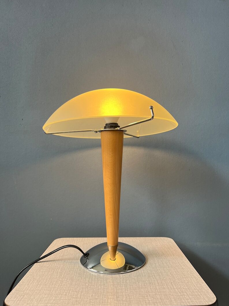 Mushroom table lamp Ikea Kvintol b9503 vintage