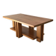 Solid elm coffee table from the 80s