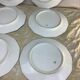 6 Antique Porcelain Plates Limoges France