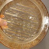 Glass ceiling light from German RZB (brand inside the lamp).