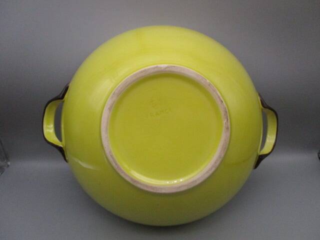 Vintage earthenware salad bowl from St Clément