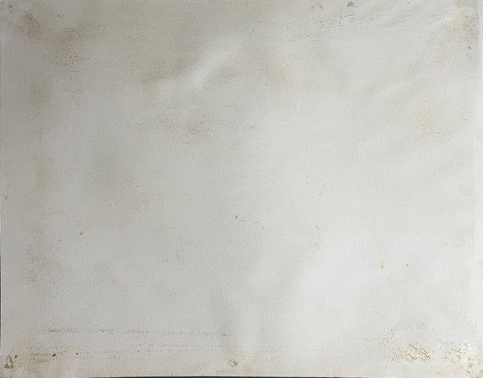 Large marine watercolour (Saint Gilles?) Brittany signed Lafitte