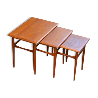 Tables gigognes par Kai Kristiansen pour Skovmand & Andersen