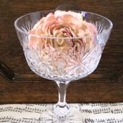 Large crystal bowl, ideal as a centrepiece or candlestick.