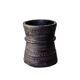 Chokha - Pot gravé en bois n°1
