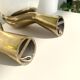 Pair of brass "hands" wall lamps, Arlus 1960