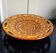 Large Mid-Century Modern French Ceramic Sunflower Plate - 1950s-1960s - Grottes de Dieulefit