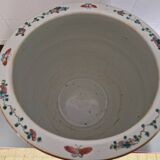 China - Circular fishbowl in Famille Rose enamel