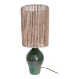 Vintage terracotta lamp