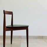 Set of 4 vintage Hans Olsen chairs for Frem Røjle Denmark