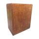 Armoire basse vintage 1960 en bois clair