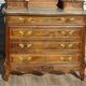 Commode en noyer Louis XV avec miroir