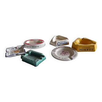Set of ashtrays "vintage"