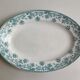 Oval iron earth dish Saint Amand