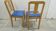 2 chaises vintages des années 50