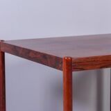Rectangular Scandinavian coffee table in 1950s rosewood