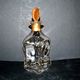 Carafe à liqueur baccarat napoléon iii cristal doré étoile constellation