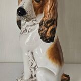 Vintage ceramic dog umbrella stand